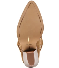 Dolce Vita Julith Suede Whipstitch Slouch Boots