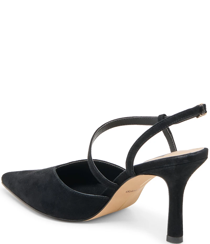 Dolce Vita Kamra Suede Slingback Pumps