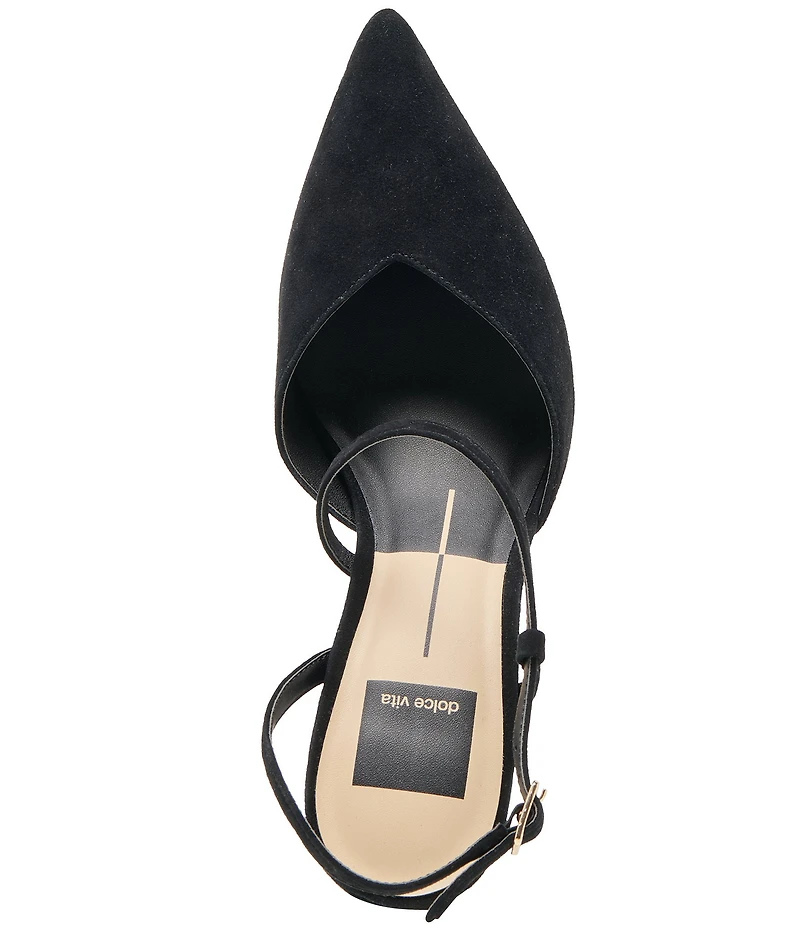 Dolce Vita Kamra Suede Slingback Pumps