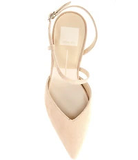Dolce Vita Kamra Suede Slingback Pumps
