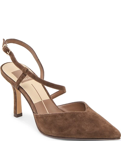Dolce Vita Kamra Suede Slingback Pumps