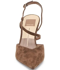 Dolce Vita Kamra Suede Slingback Pumps