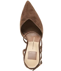 Dolce Vita Kamra Suede Slingback Pumps