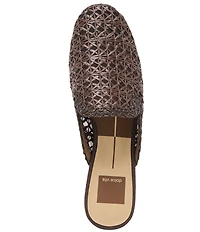 Dolce Vita Kirt Woven Raffia Mules