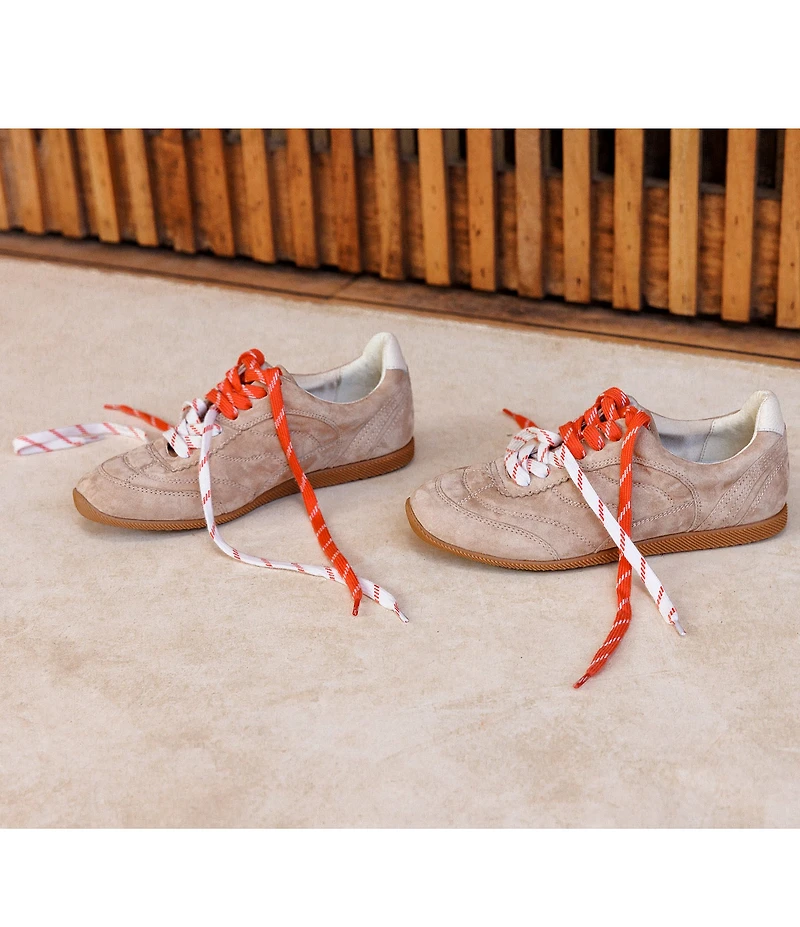 Dolce Vita Laini Suede Low Profile Retro Sneakers