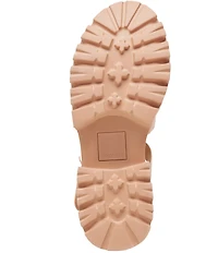 Dolce Vita Lasly Tonal Leather Platform Fisherman Sandals