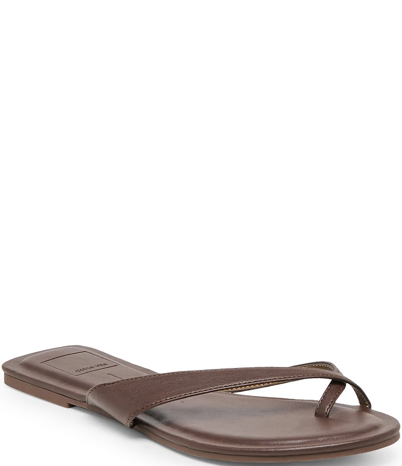 Dolce Vita Lenex Leather Thong Sandals