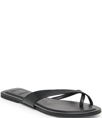 Dolce Vita Lenex Leather Thong Sandals