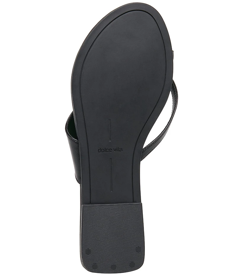 Dolce Vita Lenex Leather Thong Sandals