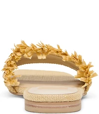 Dolce Vita Lenya Raffia Slide Sandals