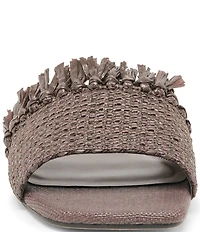 Dolce Vita Lenya Raffia Slide Sandals