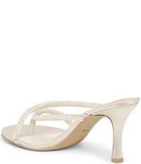 Dolce Vita Liano Pearl Satin Heels