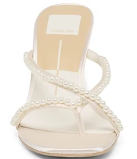 Dolce Vita Liano Pearl Satin Heels