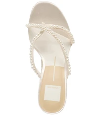 Dolce Vita Liano Pearl Satin Heels