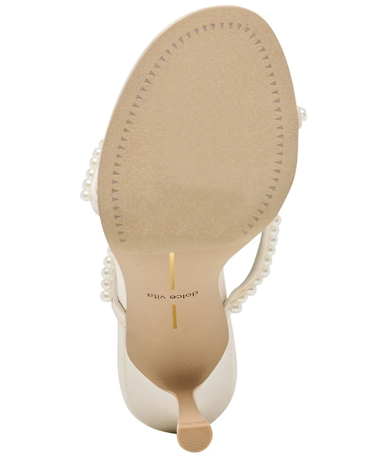 Dolce Vita Liano Pearl Satin Heels