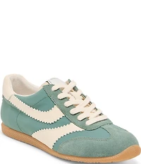 Dolce Vita Limit Nylon and Leather Low Profile Sneakers
