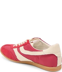 Dolce Vita Limit Nylon and Leather Low Profile Sneakers