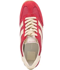 Dolce Vita Limit Nylon and Leather Low Profile Sneakers
