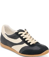 Dolce Vita Limit Nylon and Leather Low Profile Sneakers