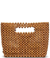 Dolce Vita Linzy Wooden Bead Clutch