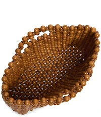 Dolce Vita Linzy Wooden Bead Clutch