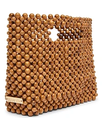 Dolce Vita Linzy Wooden Bead Clutch