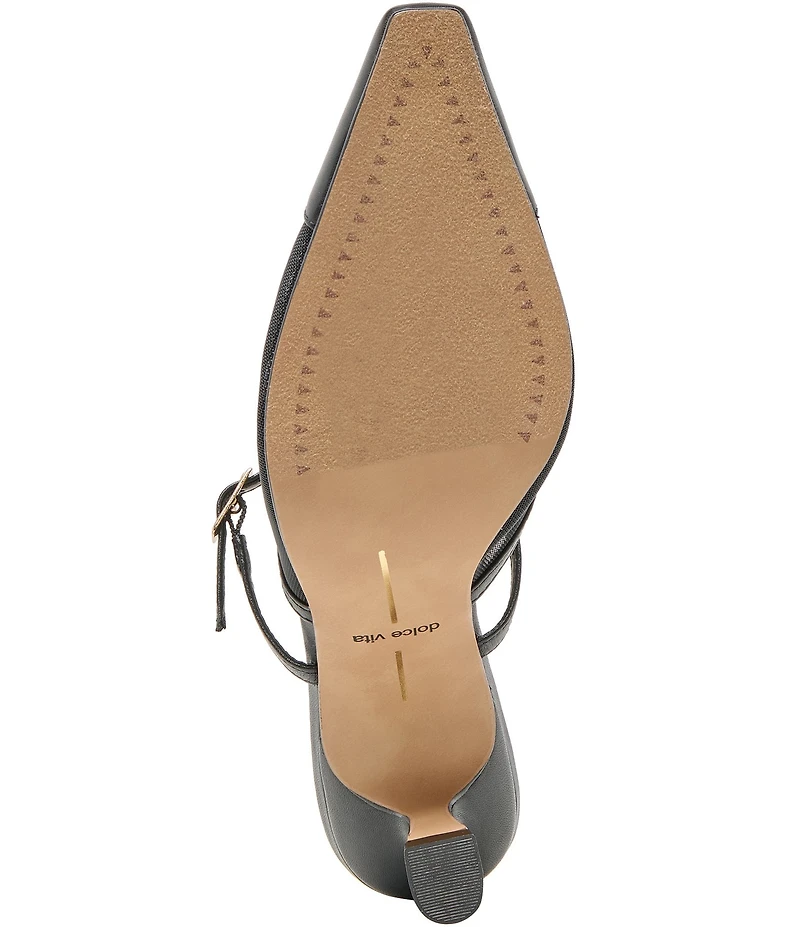 Dolce Vita Loyd Leather and Mesh Mules