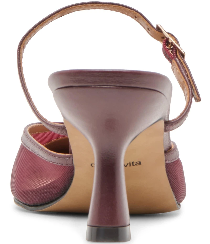 Dolce Vita Loyd Leather and Mesh Mules