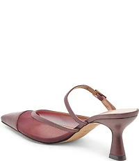 Dolce Vita Loyd Leather and Mesh Mules