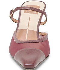 Dolce Vita Loyd Leather and Mesh Mules