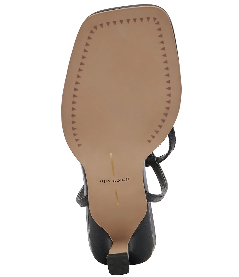 Dolce Vita Manji Strappy Leather Dress Sandals