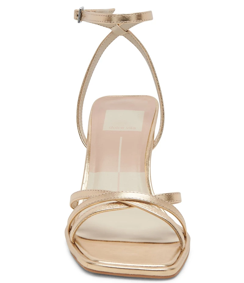 Dolce Vita Manji Strappy Leather Dress Sandals