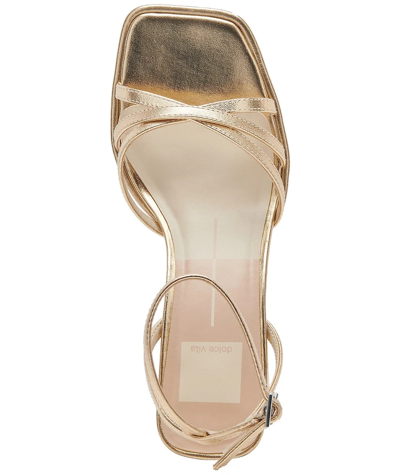 Dolce Vita Manji Strappy Leather Dress Sandals