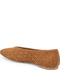 Dolce Vita Megin Suede Woven Ballet Flats