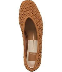 Dolce Vita Megin Suede Woven Ballet Flats