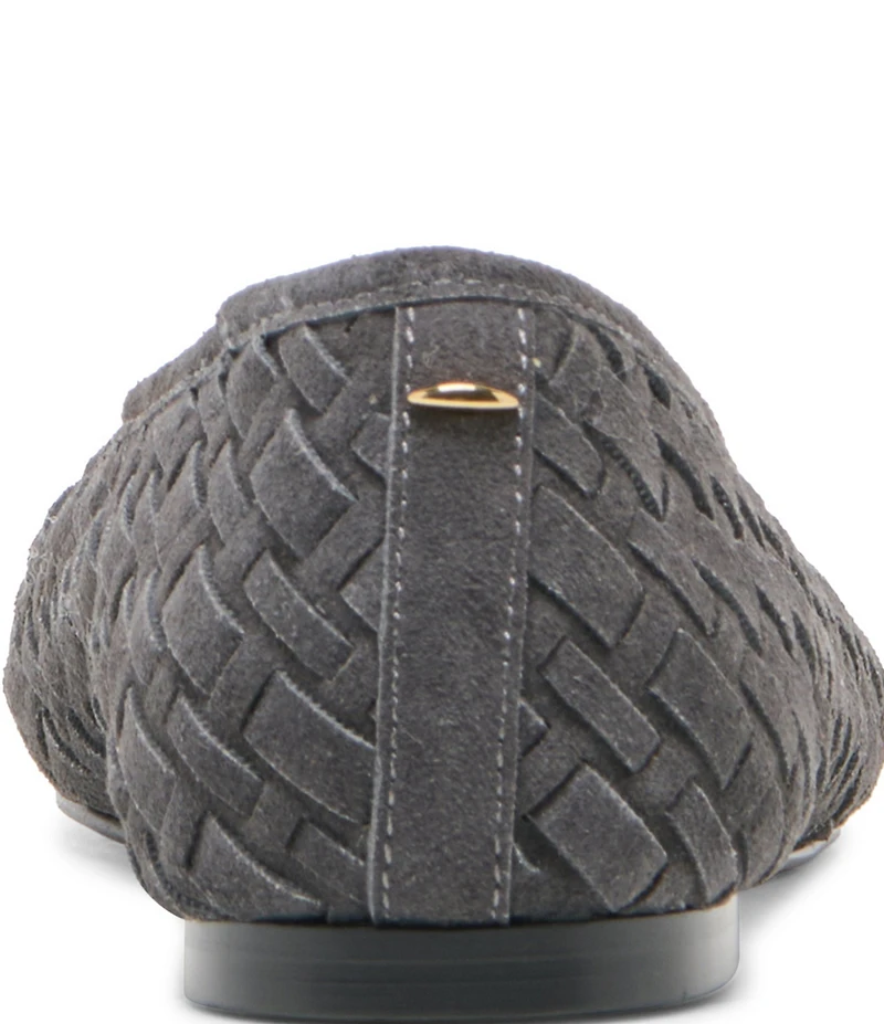 Dolce Vita Megin Suede Woven Ballet Flats