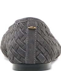 Dolce Vita Megin Suede Woven Ballet Flats
