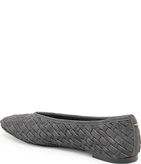 Dolce Vita Megin Suede Woven Ballet Flats