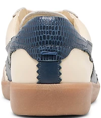 Dolce Vita Merit Embossed Leather Gum Sole Sneakers
