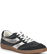 Dolce Vita Merit Embossed Leather Gum Sole Sneakers