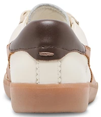 Dolce Vita Merit Embossed Leather Gum Sole Sneakers