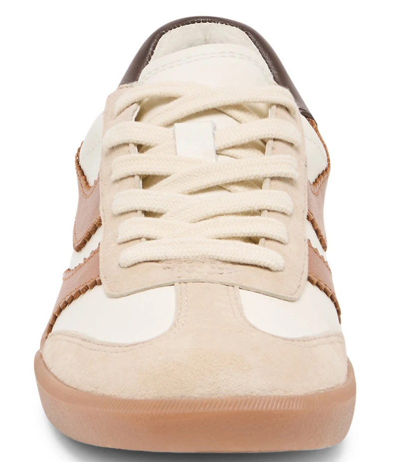 Dolce Vita Merit Embossed Leather Gum Sole Sneakers