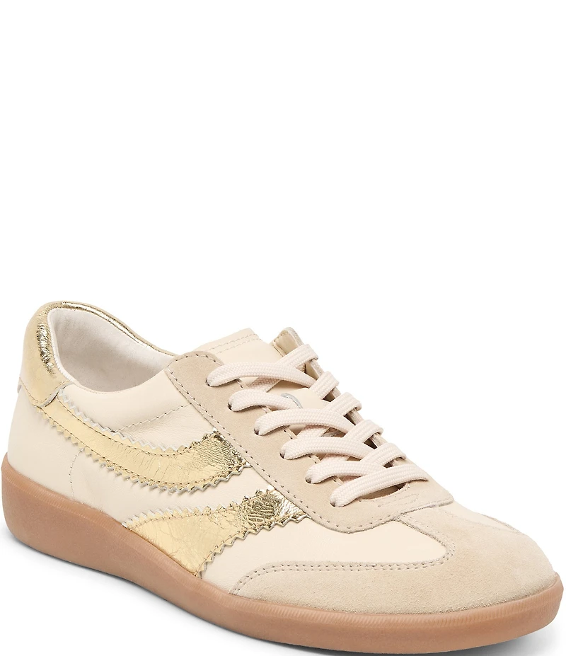Dolce Vita Merit Leather Gum Sole Sneakers