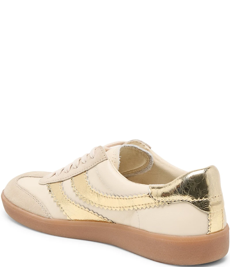 Dolce Vita Merit Leather Gum Sole Sneakers