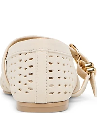 Dolce Vita Mikel Perforated Suede Mary Jane Ballet Flats