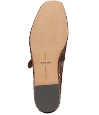 Dolce Vita Milie Mesh Mary Jane Buckle Flat Mules