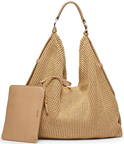Dolce Vita Miriel Woven Slouchy 2-in-1 Hobo Tote Bag