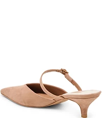 Dolce Vita Morgen Suede Snip Toe Dress Mules