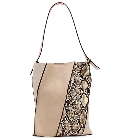 Dolce Vita Multi Panel Bucket Bag