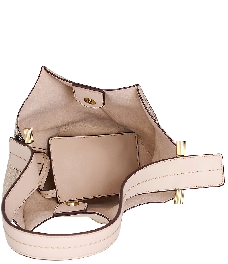 Dolce Vita Multi Panel Bucket Bag
